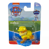 Rubble Mini Figure / Cake Topper - Paw Patrol -